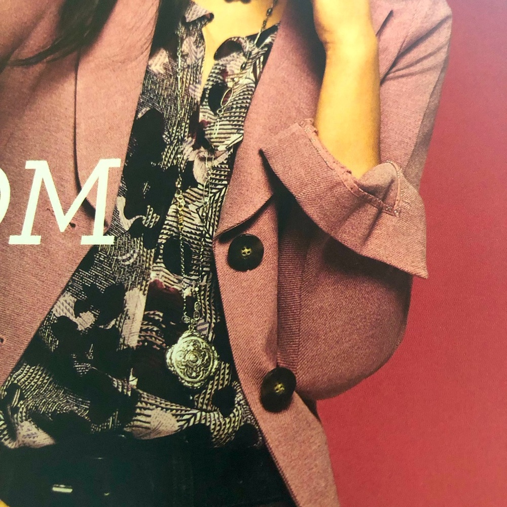 CAbi Weaver Blouse L Fall 2018